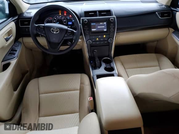 2015 Toyota Camry LE with VIN 4T4BF1FK5FR500597, listed as a Copart auction lot 89829225 with 111,221 mi miles and Salvage title. Bid and sale history available at DreamBid. Image 8.