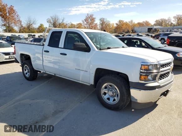 ✅ 2014 Chevrolet Silverado 1500 Work Truck • VIN: 1GCRCPEH2EZ400148 • Lot: 91445305. Listed on Copart with 165,349 mi. Free auction sales archive from the USA and detailed vehicle history report at DreamBid. Image 4.