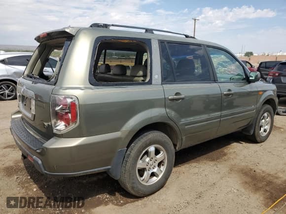 ✅ 2008 Honda Pilot EX-L • VIN: 5FNYF28548B011657 • Lot: 68666745. Listed on Copart with 230,377 mi. Free auction sales archive from the USA and detailed vehicle history report at DreamBid. Image 3.