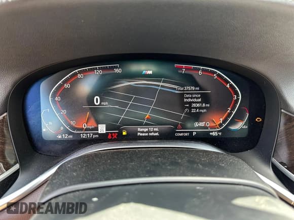 ✅ 2020 BMW 7 Series 740i xDrive • VIN: WBA7T4C04LCE19948 • Lot: 61751895. Listed on Copart with 37,579 mi. Free auction sales archive from the USA and detailed vehicle history report at DreamBid. Image 7.