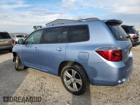 ✅ 2008 Toyota Highlander Sport • VIN: JTEES43A382105008 • Лот: 86886855. Опубликован ранее на Copart с пробегом 217 685 миль. Бесплатный доступ к архиву аукционных продаж из США и подробный отчёт об истории автомобиля на DreamBid. Изображение 2.