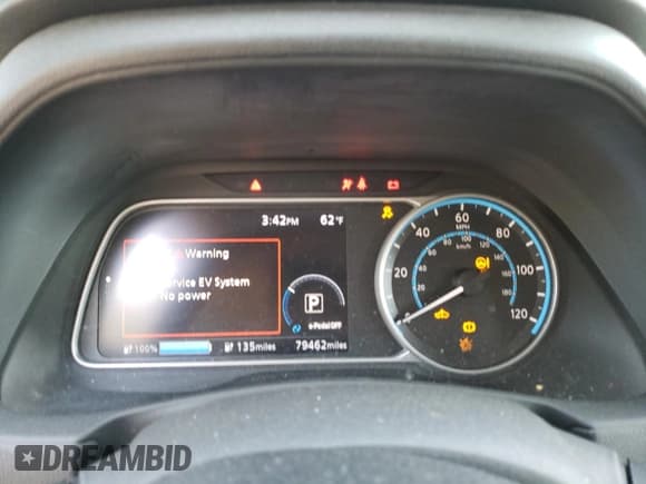 ✅ 2018 Nissan LEAF SL • VIN: 1N4AZ1CP9JC303907 • Lot: 49109413. Wystawiony na Copart z przebiegiem 79 462 mil. Bezpłatny archiwum sprzedaży aukcyjnych z USA i szczegółowy raport historii pojazdu na DreamBid. Zdjęcie 9.