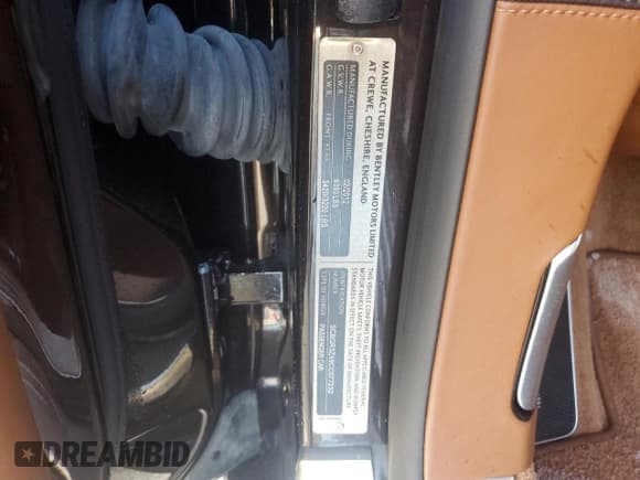 ✅ 2012 Bentley Continental GT • VIN: SCBGR3ZA9CC077232 • Lot: 78362024. Listed on Copart with 25,390 mi. Free auction sales archive from the USA and detailed vehicle history report at DreamBid. Image 13.