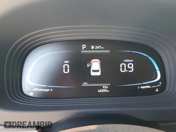 ✅ 2023 Hyundai Venue SEL • VIN: KMHRC8A30PU228858 • Lot: 57663035. Listed on Copart with 63,259 mi. Free auction sales archive from the USA and detailed vehicle history report at DreamBid. Image 9.