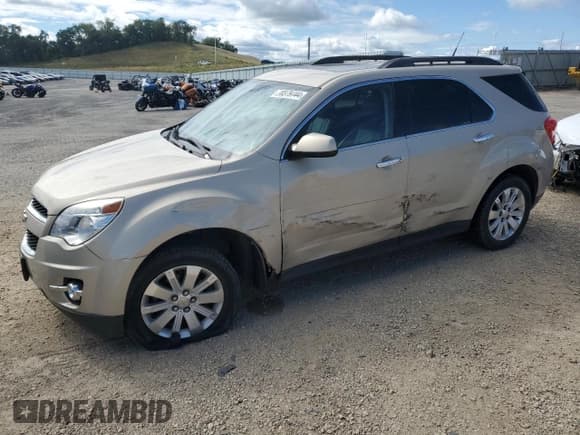 ✅ 2011 Chevrolet Equinox 2LT • VIN: 2GNALPEC6B1188769 • Лот: 70379744. Опубликован ранее на Copart с пробегом 152 965 миль. Бесплатный доступ к архиву аукционных продаж из США и подробный отчёт об истории автомобиля на DreamBid. Изображение 1.