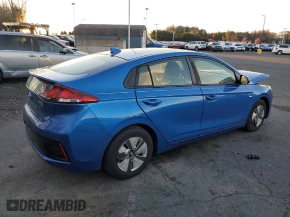 2017 Hyundai Ioniq Blue z VIN KMHC65LC2HU024928, wystawiony jako Copart lot #79248054 z przebiegiem 139 443 mil mil oraz Szkoda całkowita • Salvage title. Historia ofert i sprzedaży dostępna na DreamBid. Obrazek 3.