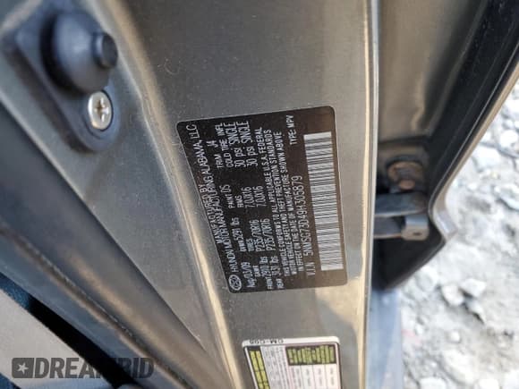 ✅ 2009 Hyundai Santa Fe GLS • VIN: 5NMSG73D49H305879 • Лот: 75717294. Опубликован ранее на Copart с пробегом 168 859 миль. Бесплатный доступ к архиву аукционных продаж из США и подробный отчёт об истории автомобиля на DreamBid. Изображение 15.