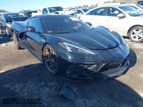 ✅ 2023 Chevrolet Corvette 1LT • VIN: 1G1YA2D43P5129462 • Lot: 41154975. Listed on IAAI with 23,018 mi. Free auction sales archive from the USA and detailed vehicle history report at DreamBid. Image 1.