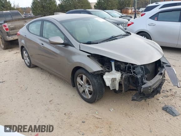 ✅ 2013 Hyundai Elantra GLS • VIN: 5NPDH4AE3DH282543 • Lot: 43730991. Listed on IAAI with 150,261 mi. Free auction sales archive from the USA and detailed vehicle history report at DreamBid. Image 1.