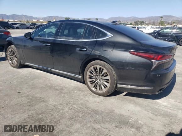 ✅ 2018 Lexus LS 500 • VIN: JTHB5LFF3J5002335 • Lot: 47473905. Listed on Copart with 75,955 mi. Free auction sales archive from the USA and detailed vehicle history report at DreamBid. Image 2.