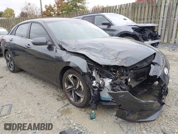 ✅ 2021 Hyundai Elantra SEL • VIN: 5NPLN4AG2MH018221 • Lot: 43574279. Listed on IAAI with 51,911 mi. Free auction sales archive from the USA and detailed vehicle history report at DreamBid. Image 1.