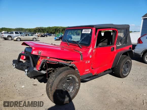 2005 Jeep Wrangler X с VIN 1J4FA39SX5P348569, выставлен на аукционе Copart как лот 84960355 с пробегом 239 833 миль миль и Чистый • Clean title. История ставок и продаж доступна на DreamBid. Изображение 1.