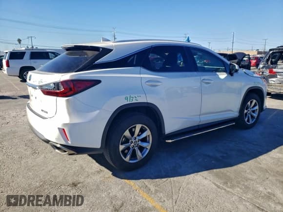 ✅ 2018 Lexus RX 350 • VIN: 2T2ZZMCA4JC103384 • Lot: 95572925. Listed on Copart with 64,618 mi. Free auction sales archive from the USA and detailed vehicle history report at DreamBid. Image 3.