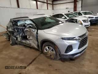 2019 Chevrolet Blazer z VIN 3GNKBGRS4KS574362, wystawiony jako Copart lot #86235455 z przebiegiem Nie podano mil oraz Szkoda całkowita • Salvage title. Historia ofert i sprzedaży dostępna na DreamBid. Obrazek 4.