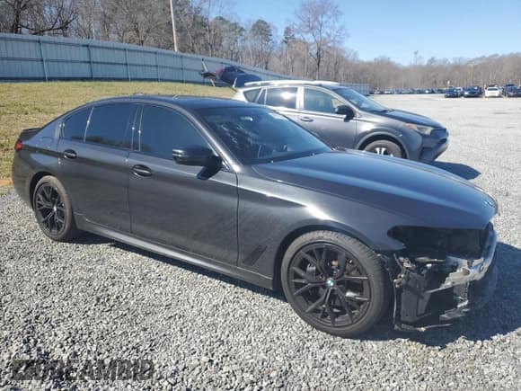 ✅ 2021 BMW 5 Series 540i • VIN: WBA53BJ09MCG05923 • Lot: 48312385. Listed on Copart with 41,989 mi. Free auction sales archive from the USA and detailed vehicle history report at DreamBid. Image 4.
