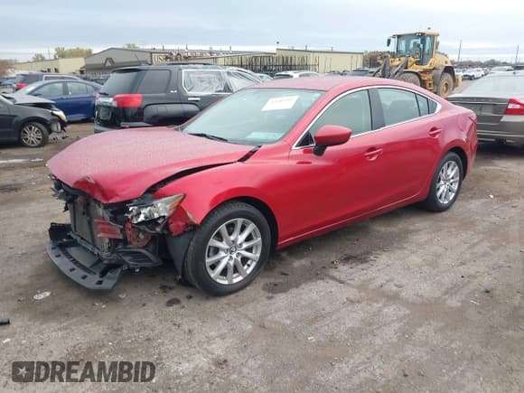 ✅ 2016 Mazda 6 i Sport • VIN: JM1GJ1U52G1438918 • Lot: 43446397. Listed on IAAI with 134,565 mi. Free auction sales archive from the USA and detailed vehicle history report at DreamBid. Image 2.