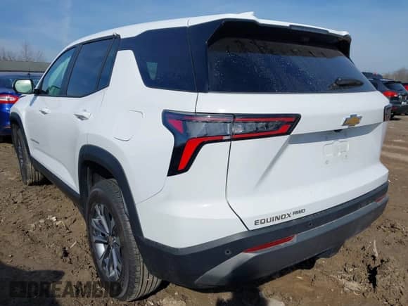 2025 Chevrolet Equinox AWD LT z VIN 3GNAXPEG9SL128779, wystawiony jako IAAI lot #41791189 z przebiegiem 3 676 mil mil oraz . Historia ofert i sprzedaży dostępna na DreamBid. Obrazek 3.