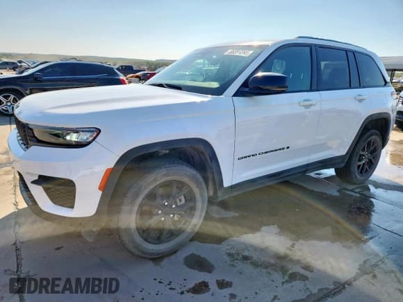 ✅ 2024 Jeep Grand Cherokee Laredo X • VIN: 1C4RJGAG1RC124752 • Lot: 85354395. Wystawiony na Copart z przebiegiem 33 435 mil. Bezpłatny archiwum sprzedaży aukcyjnych z USA i szczegółowy raport historii pojazdu na DreamBid. Zdjęcie 1.