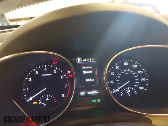 ✅ 2017 Hyundai Santa Fe 2.4L • VIN: 5XYZUDLB4HG402187 • Лот: 43535757. Опубликован ранее на IAAI с пробегом 144 085 миль. Бесплатный доступ к архиву аукционных продаж из США и подробный отчёт об истории автомобиля на DreamBid. Изображение 7.