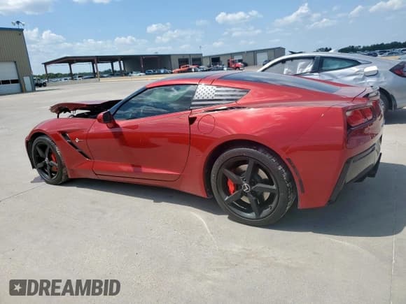 ✅ 2014 Chevrolet Corvette 3LT • VIN: 1G1YF2D75E5105348 • Lot: 70901095. Listed on Copart with 85,734 mi. Free auction sales archive from the USA and detailed vehicle history report at DreamBid. Image 2.