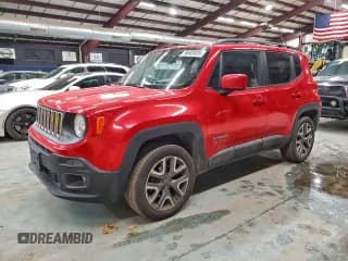 ✅ 2016 Jeep Renegade Latitude • VIN: ZACCJBBT0GPD21912 • Лот: 96503635. Опубликован ранее на Copart с пробегом 200 461 миль. Бесплатный доступ к архиву аукционных продаж из США и подробный отчёт об истории автомобиля на DreamBid. Изображение 1.