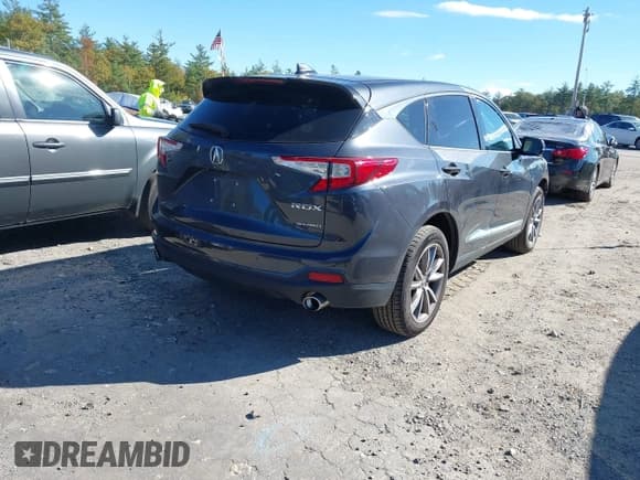 ✅ 2020 Acura RDX Technology • VIN: 5J8TC2H57LL022095 • Lot: 43461805. Listed on IAAI with 46,934 mi. Free auction sales archive from the USA and detailed vehicle history report at DreamBid. Image 4.