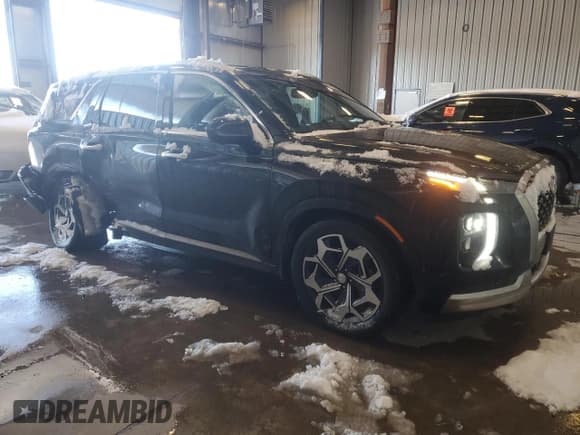 ✅ 2022 Hyundai Palisade Calligraphy • VIN: KM8R7DHE1NU429704 • Лот: 84870094. Опубликован ранее на Copart с пробегом 41 014 миль. Бесплатный доступ к архиву аукционных продаж из США и подробный отчёт об истории автомобиля на DreamBid. Изображение 4.