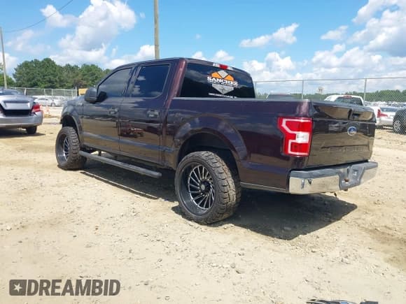 ✅ 2018 Ford F-150 XLT • VIN: 1FTEW1C54JKE78865 • Lot: 42651840. Listed on IAAI with 190,895 mi. Free auction sales archive from the USA and detailed vehicle history report at DreamBid. Image 3.