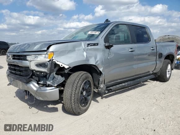 ✅ 2023 Chevrolet Silverado 1500 RST • VIN: 2GCUDEED9P1130064 • Лот: 89519675. Опубликован ранее на Copart с пробегом 26 700 миль. Бесплатный доступ к архиву аукционных продаж из США и подробный отчёт об истории автомобиля на DreamBid. Изображение 1.