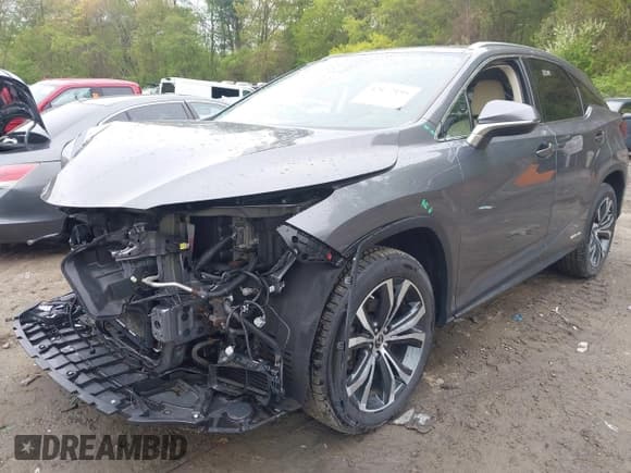 ✅ 2021 Lexus RX 450h • VIN: 2T2HGMDA7MC058171 • Лот: 42172195. Опубликован ранее на IAAI с пробегом 42 255 миль. Бесплатный доступ к архиву аукционных продаж из США и подробный отчёт об истории автомобиля на DreamBid. Изображение 2.