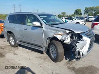 ✅ 2016 Lexus GX 460 • VIN: JTJBM7FX1G5129692 • Lot: 43255236. Listed on IAAI with 154,642 mi. Free auction sales archive from the USA and detailed vehicle history report at DreamBid. Image 1.