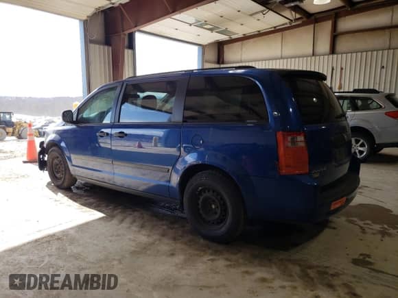 2010 Dodge Grand Caravan SE with VIN 2D4RN4DE0AR430420, listed as a Copart auction lot 46491975 with 122,383 mi miles and Clean title. Bid and sale history available at DreamBid. Image 2.
