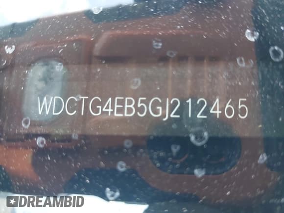 ✅ 2016 Mercedes-Benz GLA 250 • VIN: WDCTG4EB5GJ212465 • Lot: 43213283. Listed on IAAI with 177,941 mi. Free auction sales archive from the USA and detailed vehicle history report at DreamBid. Image 9.