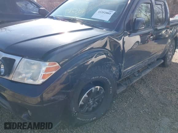 2017 Nissan Frontier SV with VIN 1N6AD0EV4HN769450, listed as a IAAI auction lot 41552801 with 138,958 mi miles and . Bid and sale history available at DreamBid. Image 6.