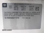 ✅ 2012 Chevrolet Volt • VIN: 1G1RD6E42CU113755 • Lot: 43609420. Listed on IAAI with 131,630 mi. Free auction sales archive from the USA and detailed vehicle history report at DreamBid. Image 9.