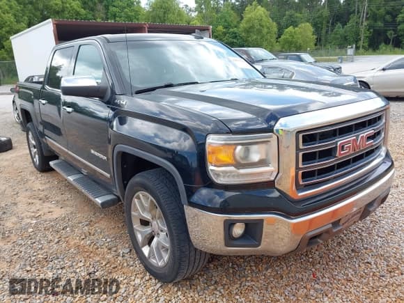 ✅ 2015 GMC Sierra 1500 SLT • VIN: 3GTU2VEC0FG496286 • Lot: 42577799. Listed on IAAI with 258,813 mi. Free auction sales archive from the USA and detailed vehicle history report at DreamBid. Image 1.