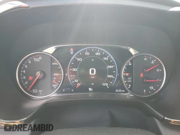 ✅ 2025 Chevrolet Blazer RS • VIN: 3GNKBKRS7SS100196 • Lot: 55691265. Listed on Copart with 4,335 mi. Free auction sales archive from the USA and detailed vehicle history report at DreamBid. Image 9.