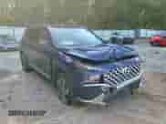 2022 Hyundai Santa Fe SEL with VIN 5NMS24AJ5NH408454, listed as a Copart auction lot 66262695 with 54,842 mi miles and Salvage title. Bid and sale history available at DreamBid. Image 14.