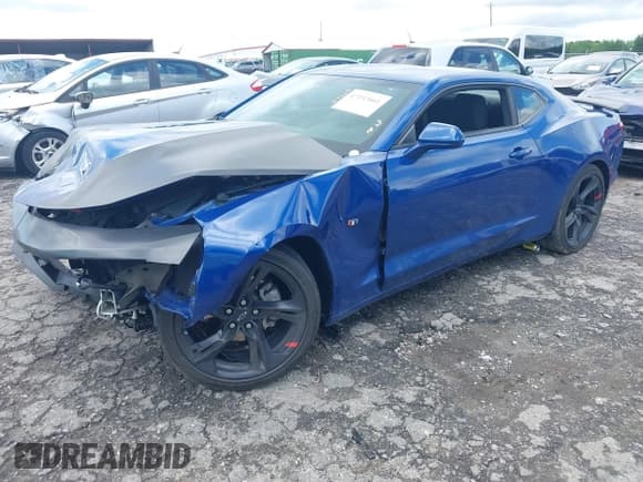 ✅ 2022 Chevrolet Camaro 1LT • VIN: 1G1FB1RX3N0101236 • Lot: 42252661. Listed on IAAI with 51,776 mi. Free auction sales archive from the USA and detailed vehicle history report at DreamBid. Image 2.