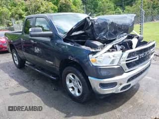 2019 Ram 1500 Tradesman z VIN 1C6SRFCT5KN597618, wystawiony jako IAAI lot #42243878 z przebiegiem 69 131 mil mil oraz . Historia ofert i sprzedaży dostępna na DreamBid. Obrazek 1.
