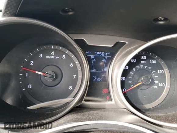 ✅ 2013 Hyundai Veloster w/Gray Int • VIN: KMHTC6ADXDU156677 • Lot: 79303324. Wystawiony na Copart z przebiegiem 72 584 mil. Bezpłatny archiwum sprzedaży aukcyjnych z USA i szczegółowy raport historii pojazdu na DreamBid. Zdjęcie 9.