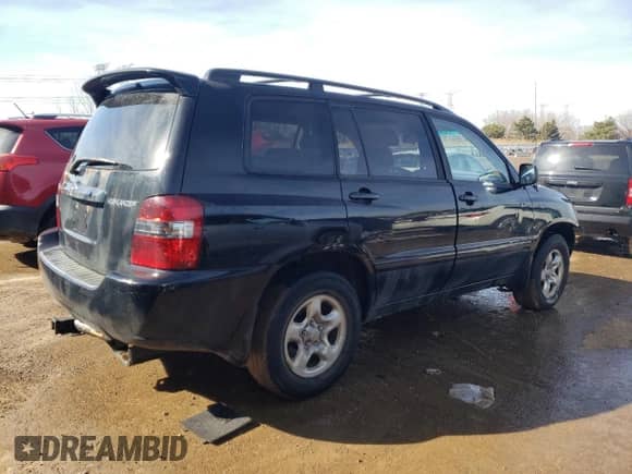 2007 Toyota Highlander w/3rd Row с VIN JTEDD21A070156294, выставлен на аукционе Copart как лот 46403115 с пробегом 187 976 миль миль и Списание • Salvage title. История ставок и продаж доступна на DreamBid. Изображение 3.