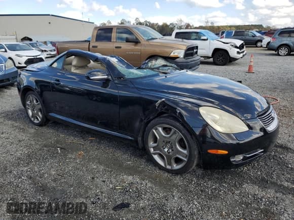 ✅ 2007 Lexus SC 430 • VIN: JTHFN45Y279015959 • Lot: 76269074. Listed on Copart with 77,001 mi. Free auction sales archive from the USA and detailed vehicle history report at DreamBid. Image 4.
