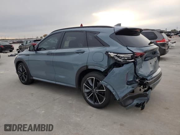 ✅ 2023 Infiniti QX50 Sport • VIN: 3PCAJ5FA6PF115972 • Lot: 84494994. Wystawiony na Copart z przebiegiem 27 121 mil. Bezpłatny archiwum sprzedaży aukcyjnych z USA i szczegółowy raport historii pojazdu na DreamBid. Zdjęcie 2.