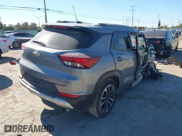 2024 Chevrolet TrailBlazer LT с VIN KL79MPS27RB144372, выставлен на аукционе IAAI как лот 43618275 с пробегом 32 329 миль миль и . История ставок и продаж доступна на DreamBid. Изображение 4.