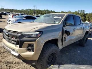 ✅ 2023 Chevrolet Colorado 4WD Z71 • VIN: 1GCPTDEK5P1229818 • Lot: 91353875. Listed on Copart with 33,571 mi. Free auction sales archive from the USA and detailed vehicle history report at DreamBid. Image 1.