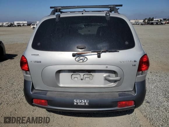 ✅ 2006 Hyundai Santa Fe GLS • VIN: KM8SC13D16U086128 • Lot: 67114355. Listed on Copart with Not provided. Free auction sales archive from the USA and detailed vehicle history report at DreamBid. Image 6.