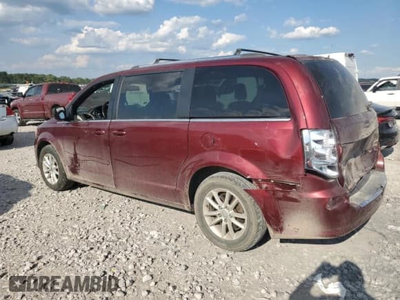 ✅ 2019 Dodge Grand Caravan SXT • VIN: 2C4RDGCG7KR747438 • Lot: 70327185. Wystawiony na Copart z przebiegiem 153 859 mil. Bezpłatny archiwum sprzedaży aukcyjnych z USA i szczegółowy raport historii pojazdu na DreamBid. Zdjęcie 2.