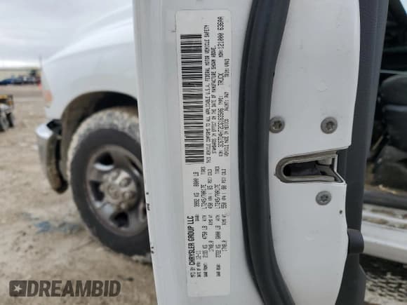 ✅ 2012 Ram 2500 ST • VIN: 3C6TD4HT2CG163506 • Лот: 44769985. Опубликован ранее на Copart с пробегом 220 005 миль. Бесплатный доступ к архиву аукционных продаж из США и подробный отчёт об истории автомобиля на DreamBid. Изображение 14.