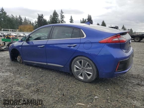 ✅ 2019 Hyundai Ioniq Limited • VIN: KMHC05LC9KU129619 • Lot: 91327735. Listed on Copart with 37,145 mi. Free auction sales archive from the USA and detailed vehicle history report at DreamBid. Image 2.